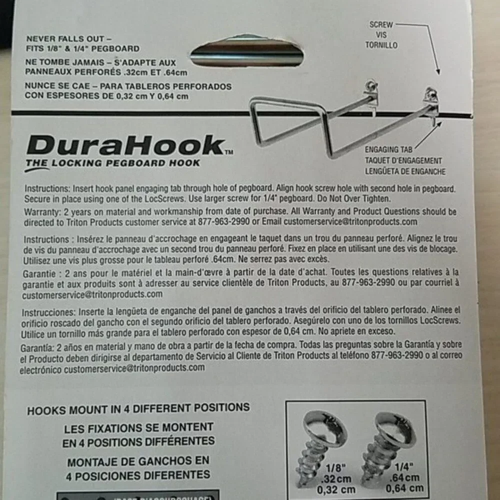 Pegboard Hooks 8